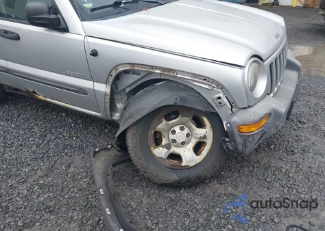 2004 Jeep Liberty Sport из США, поврежденный, VIN 1J4GL48K84W258332